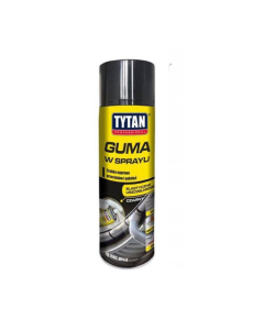 TYTAN PROFESSIONAL Guma w sprayu 400 ml czarny (10040911)