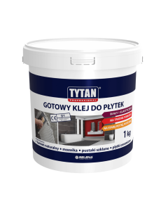 TYTAN PROFESSIONAL Gotowy klej do płytek dyspersyjny 1 kg (10017839)rn