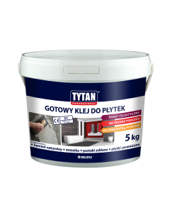 TYTAN PROFESSIONAL Gotowy klej do płytek dyspersyjny 5 kg (10017841)