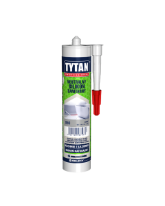 TYTAN PROFESSIONAL Neutralny Silikon Sanitarny, 060 szary ciemny , 310ml (10046340)
