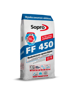 SOPRO Zaprawa klejowa elastyczna FF 450 5 kg (450/5) Chemia budowlana