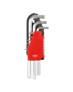 MODECO EXPERT Zestaw kluczy imbusowych HEX długie Cr-V 1,5-10mm 9części (MN-54-121)