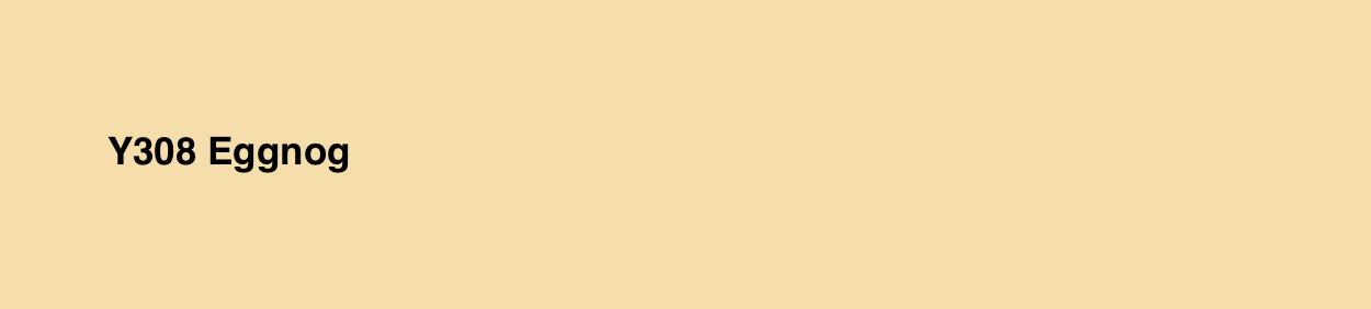 Y308 Eggnog