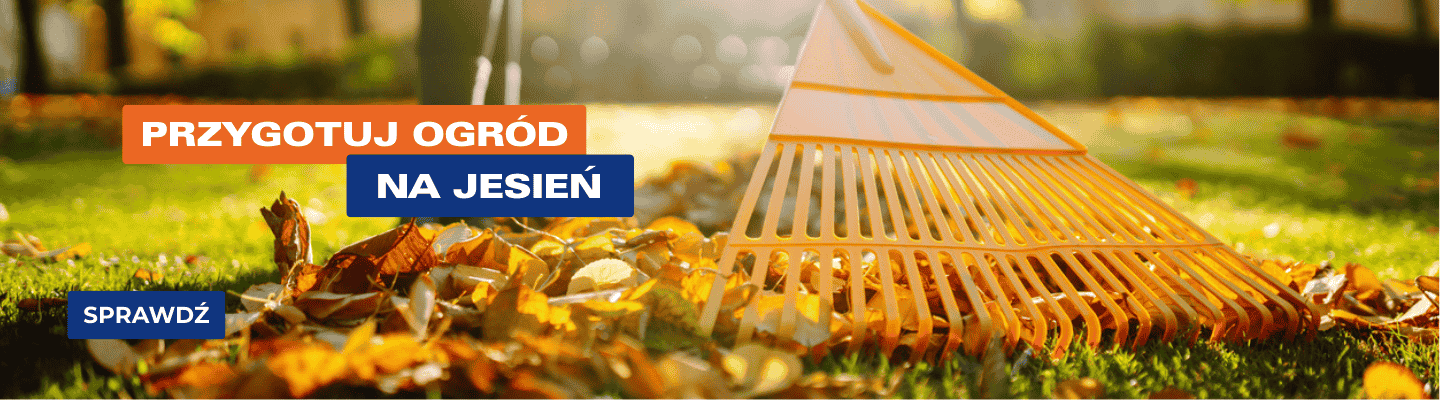 baner reklamujący jesienną wyprzedaż w ogrodzie w sklepie eKowalczyk